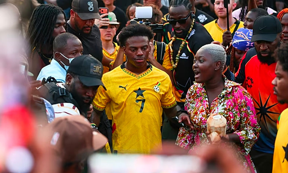 Ishowspeed au Ghana