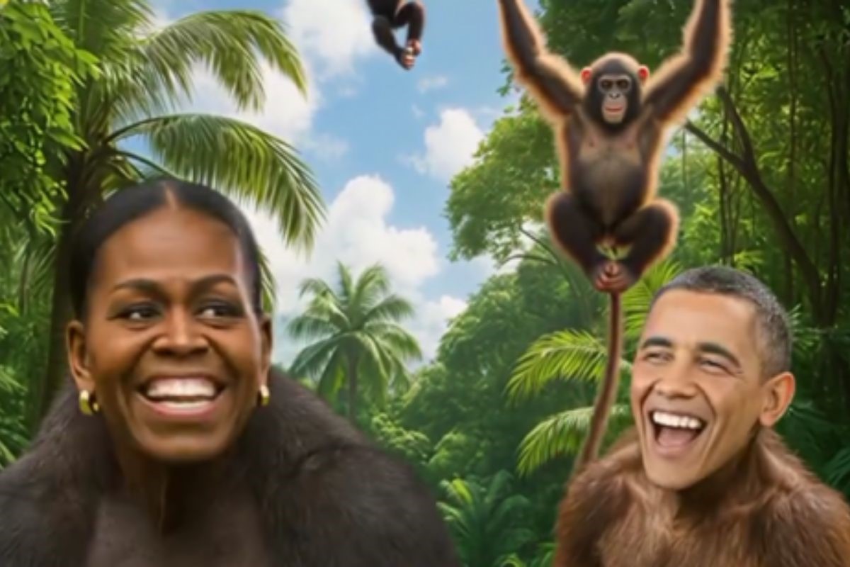 Trump vidéo raciste Obama