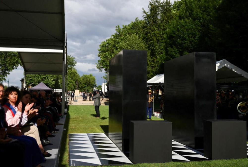 Monument en hommage au genocide rwandais